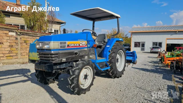 Японски трактор Iseki TG25F GEAS с фреза, 25 кс, 4x4, АграБГ Джолев