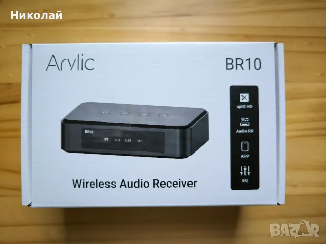 Блутут аудио ресийвър Arylic BR10, снимка 1 - Bluetooth тонколони - 49595119