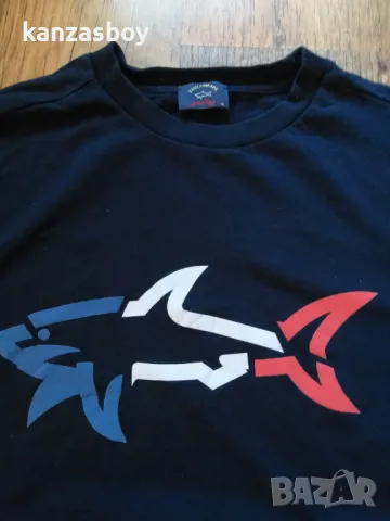 paul and shark long sleeve - страхотна мъжка блуза XL