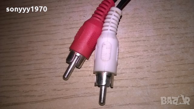 преход-аудиокабел-чинчове към букса за жак 3.5мм, снимка 2 - Други - 27445984