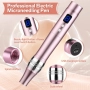 Dessnill 8-скоростна електрическа микронидлинг писалка Dermapen, 0-2,5 мм, серум за лице, снимка 3