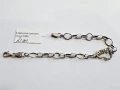 Сребърна гривна 5.88гр 06924-25/4, снимка 1