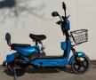 Електрически скутер 350W 20Ah батерия модел MK-K син цвят, снимка 4