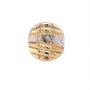 Златен дамски пръстен 2,17гр. размер:54 14кр. проба:585 модел:20538-2