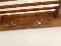 Стара Соц Дървена Закачалка., снимка 8