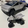 Метални колички: Tesla Cybertruck с ATV, снимка 2