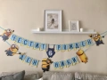 Покани, банер за рожден ден, Миньони / Minions, снимка 2