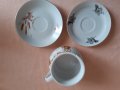 Колекция:Метална Кутия немска/Български порцелан Чинии/Чаша-70-90те, снимка 7