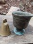 Месингов звънец и хаванче, снимка 1 - Антикварни и старинни предмети - 42957926