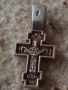 Стар сребърен кръст 43811, снимка 5