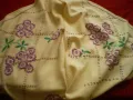   Ретро покривки за маса с бродирани цветя, снимка 6