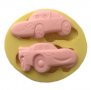 2 вида маккуин макуин cars кола коли колите силиконов молд форма фондан гипс шоколад декор, снимка 2