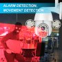 Безжична камера IP камера видеонаблюдение, Wifi камера охранителна, IP въртяща камера, водоустойчива, снимка 5