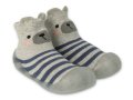 Бебешки боси обувки Befado, Сиви на синьо рае, снимка 1 - Детски обувки - 43534922