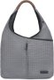 Дамска чанта в сиво, снимка 1 - Чанти - 43401956
