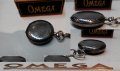 Рядък джобен часовник ОМЕГА сребро ниело OMEGA, снимка 3