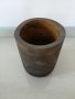 Дървена ваза 18.5 см. , снимка 5