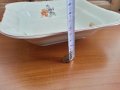 Стар български порцелан купа за салата  чинии супник сосиера плато , снимка 4