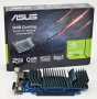 Видео карта ASUS GeForce GT 730 2GB GDDR5, Low Profile, снимка 1 - Видеокарти - 44047855