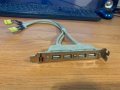 USB2.0 планка - 4 порта 2 кабела, 3 броя