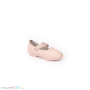 Детски изчистени официални обувки за момиче в розово, снимка 2