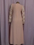 FEYZA S Дълга свободна рокля с дълъг ръкав с пайети , снимка 9