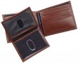Нов Tommy Hilfiger Мъжки Кафяв Кожен Портмоне Портфейл Подаръчна Кутия, снимка 4