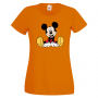 Дамска тениска Mickey Mouse 11 Мини Маус,Микки Маус.Подарък,Изненада,, снимка 6