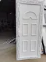 ВХОДНА БЯЛА ПВЦ ВРАТА:    90/200см, снимка 1
