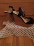Дамски сандали от естествен лак+подарък стилни обеци, снимка 2