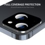 Full Camera Glass протектор за камера за iPhone 15 / 15 Plus (черен), снимка 3