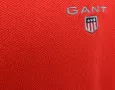 Gant Mens Red Short Sleeve Cotton Pique Casual Polo Cotton T-Shirt Size XL, снимка 16
