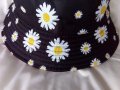Двулицева шапка идиотка на маргаритки, снимка 5