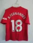 Manchester United Fernandes Adidas оригинална тениска фланелка Манчестър Юнайтед , снимка 1