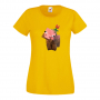 Дамска тениска Flower Pig майнкрафт Minecraft,Игра,Забавление,подарък,Изненада,Рожден Ден., снимка 12