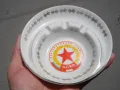 БЪЛГАРСКИ ПОРЦЕЛАНОВ ПЕПЕЛНИК ЦСКА , снимка 2