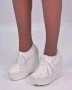 Обувки на платформа - бели, снимка 2