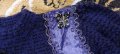 продавам страхотна дамска блуза плетиво тип жилетка внос Италия.Без етикет., снимка 1 - Блузи с дълъг ръкав и пуловери - 43780864