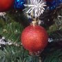 2553 Комплект коледни топки играчки за елха, Ф5, 6 броя, снимка 9