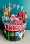 Картонена торта Колите Макуин Cars, снимка 2