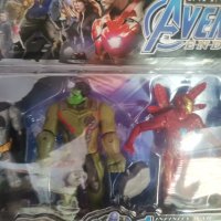 сет 5 Avengers герои Хълк Батман Iron пластмасови фигурки за игра и украса торта топери играчки, снимка 3 - Фигурки - 44112888