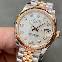 Дамски часовник Rolex Datejust 31MM Mother of Pearl с автоматичен швейцарски механизъм, снимка 2 - Дамски - 43709209