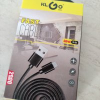 KL G0 / Fast CABLE - НОВО , снимка 5 - USB кабели - 38262983