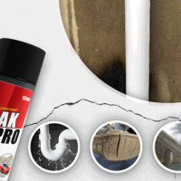 Leak Fix PRO ВОДОЗАЩИТЕН СПРЕЙ ЗА ФУГИ И РЕМОНТИ, 750 ML, снимка 2 - Лепила и силикон - 35163065