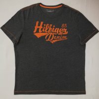 Tommy Hilfiger оригинална тениска M памучна фланелка, снимка 1 - Тениски - 37751834