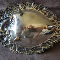 Сребърна кована и двойно чукана локумка купа чаша тас, снимка 11 - Антикварни и старинни предмети - 37193708