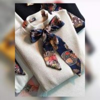 Сладурска блуза в бежово, универсален размер, снимка 5 - Блузи с дълъг ръкав и пуловери - 26715033