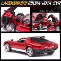 Метални колички: Lamborghini Miura Jota SVR (Ламборгини Миура), снимка 10 - Колекции - 35528095