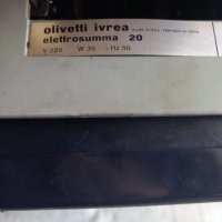 Olivetti Iverea Multisumma 20, снимка 5 - Антикварни и старинни предмети - 43832684
