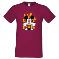 Мъжка тениска Mickey Joker Batman Подарък,Изненада,Рожден ден, снимка 3 - Тениски - 36576058